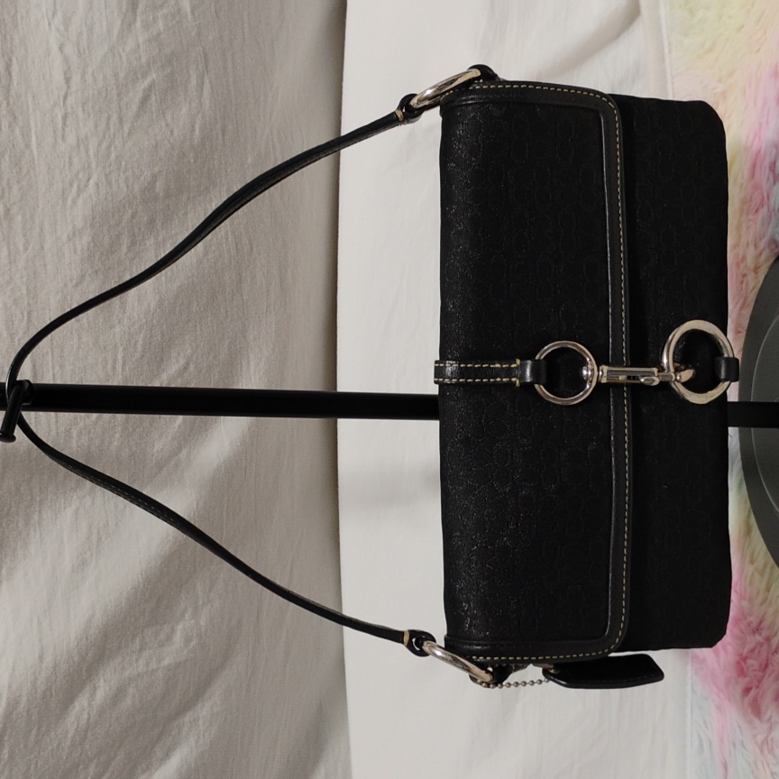 Sale! Authentic Coach Mini Metallic C Vintage Shoulder Bag